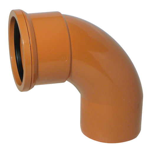 Single Socket Downpipe 87° Knuckle Bend