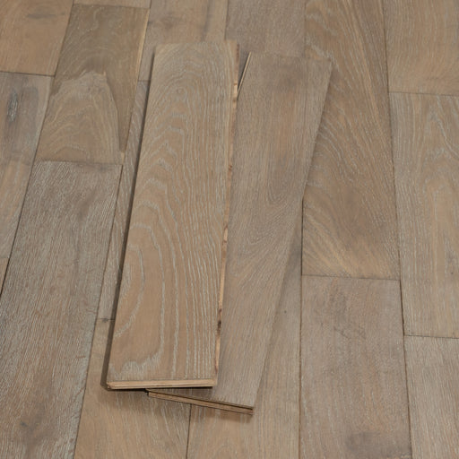 Herringbone Oak Engineered Flooring - Ashdown Oak Brushed Wax Oiled - Oxford