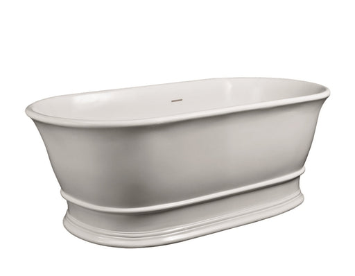Double Ended Freestanding Bath & Push Button Waste