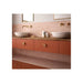 Coco Orchid Pink Matt Wall Tile  in the bathroom