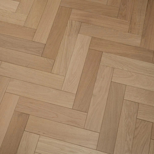 Herringbone Oak Engineered Flooring - Scandinavian UV Oiled - Arden