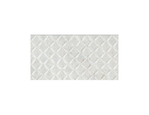 Omega Linen White Decor 31.6cm X 60.8cm Wall & Floor Tile