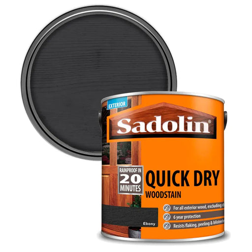 Sadolin Quick Dry Woodstain Ebony