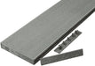 Stone Grey Cladco Hollow Decking End Cover Caps