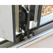 1300mm Black Aluminium Bifold Door Smart System - 2 sections