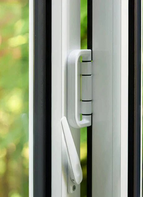 White Aluminium Bifold Door SMART system - 5 sections
