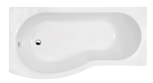 1500mm Left Hand B-Shaped Bath