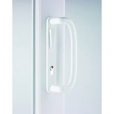 Pro-Linea 92mm PZ Inline Locking Sliding Patio Door Handle Set - Chrome, Gold or White