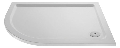 Slip Resistant Offset Quadrant Shower Tray LH 1000 x 800mm