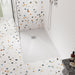 Square Shower Waste Chrome Top
