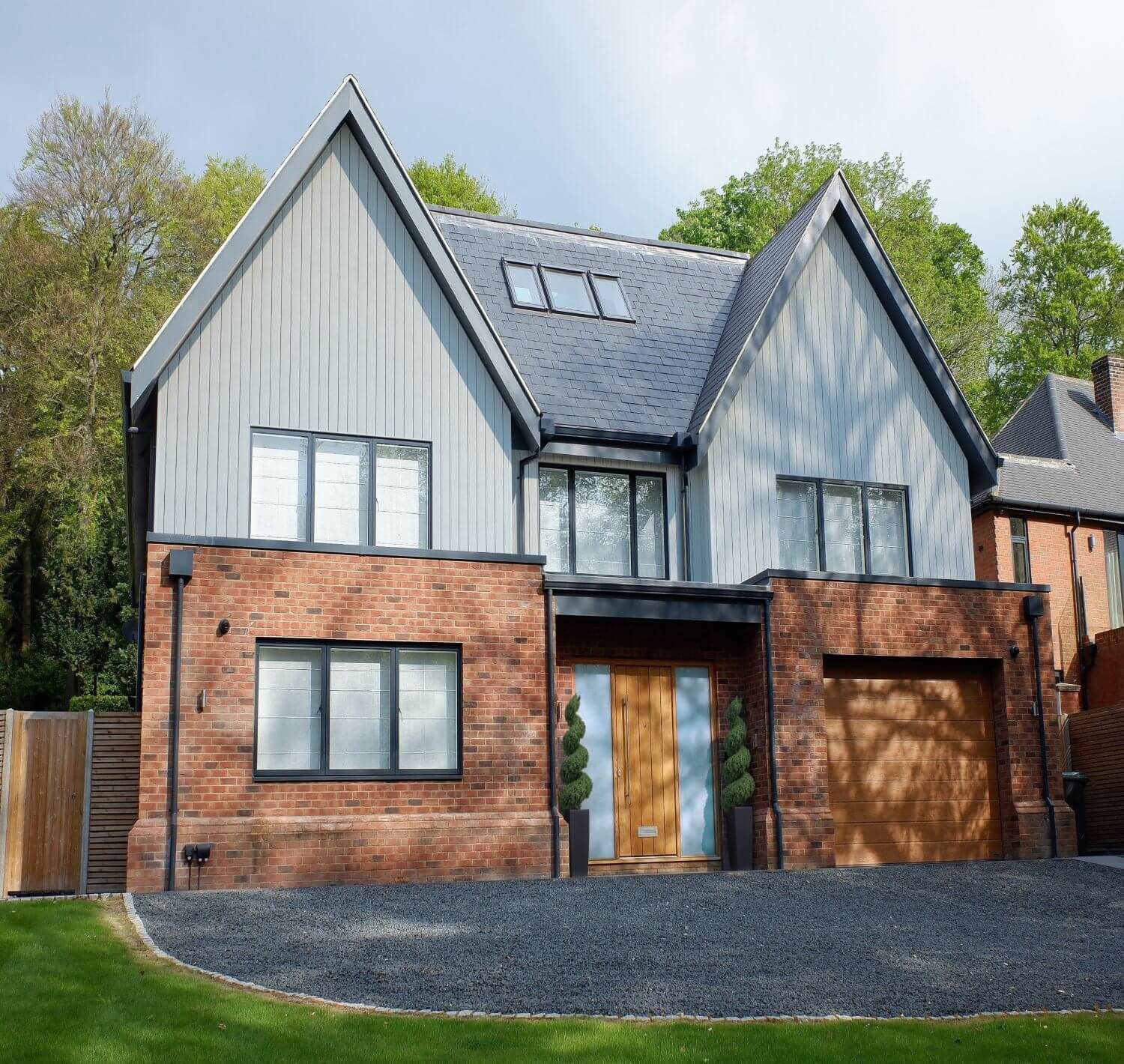 Embrace Timeless Elegance with Moondust Grey Vertical Coastline Composite Cladding: A Stylish Fusion of Form and Function