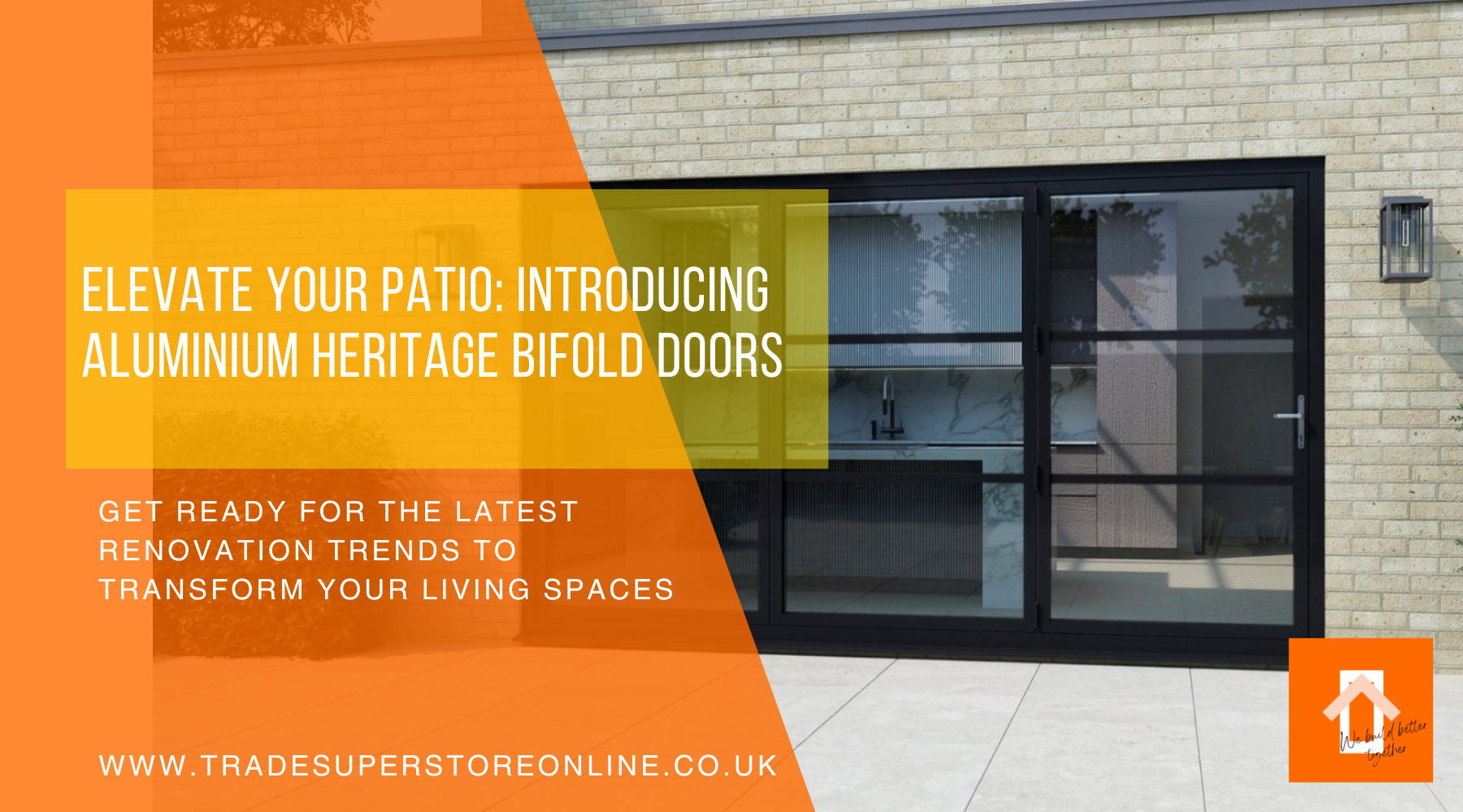 Elevate Your Patio: Introducing Aluminium Heritage Bifold Doors