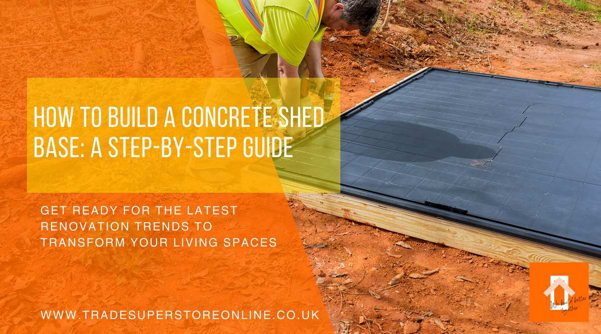 How to Build a Concrete Shed Base: A Step-by-Step Guide — Trade ...