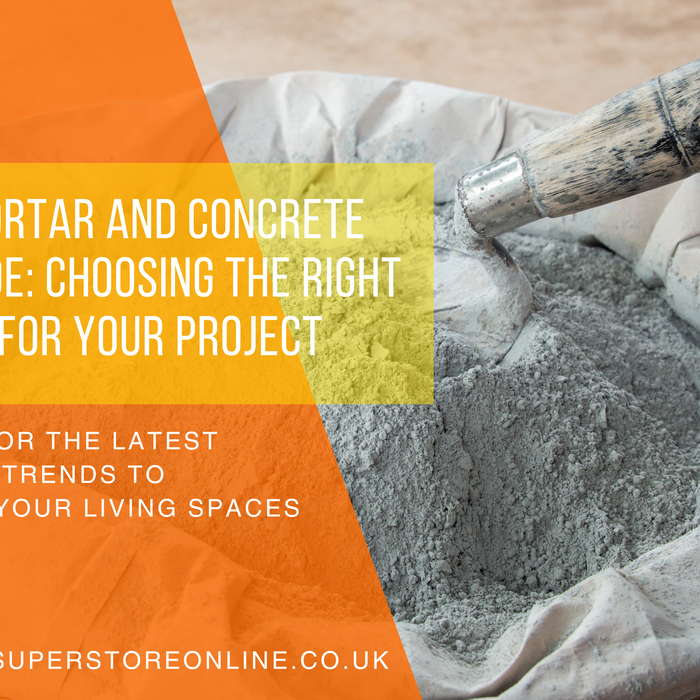 Cement, Mortar and Concrete Buying Guide: Choosing the Right Materials for Your Project