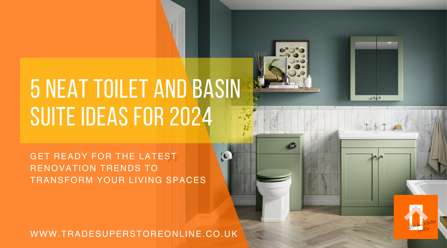 5 Neat Toilet and Basin Suite Ideas for 2024: Elevate Your Bathroom Design