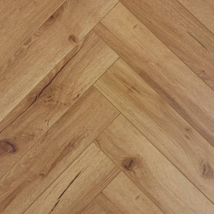 The Timeless Elegance and Durability of 12mm Cedar Oak Herringbone Laminated Flooring