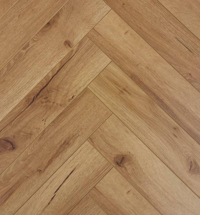 The Timeless Elegance and Durability of 12mm Cedar Oak Herringbone Laminated Flooring
