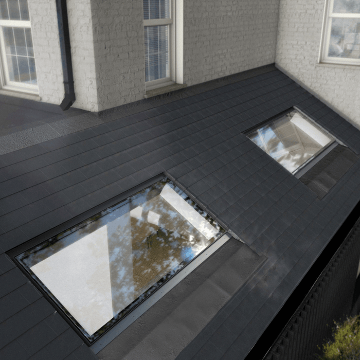 flat roof windows 