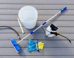 cleaning decking