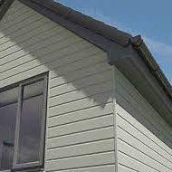 grey fascia and soffit