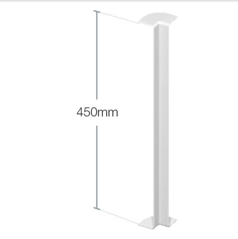 Double Internal Corner Trim- 450mm - Trade Superstore Online