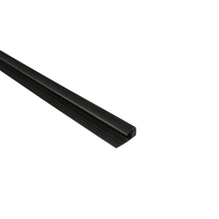 2-Part 8mm End Profile | Black | Plastic