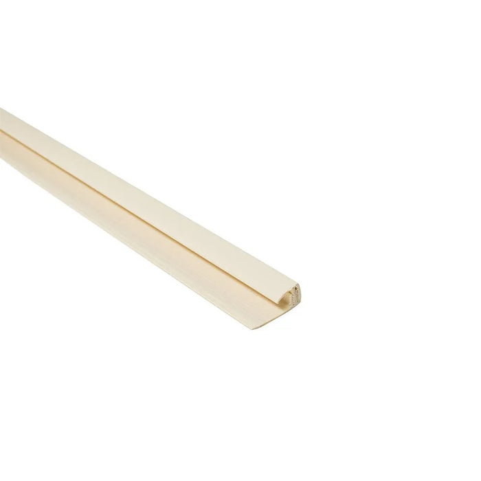 2-Part 8mm End Profile | Beige | Plastic