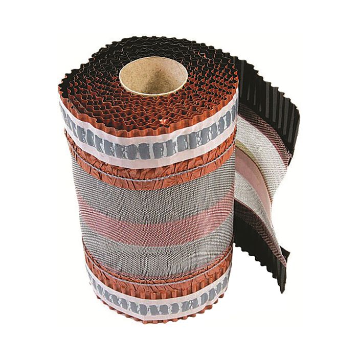 Ventilated Aluminium Ridge Roll 300mm (6m Length)