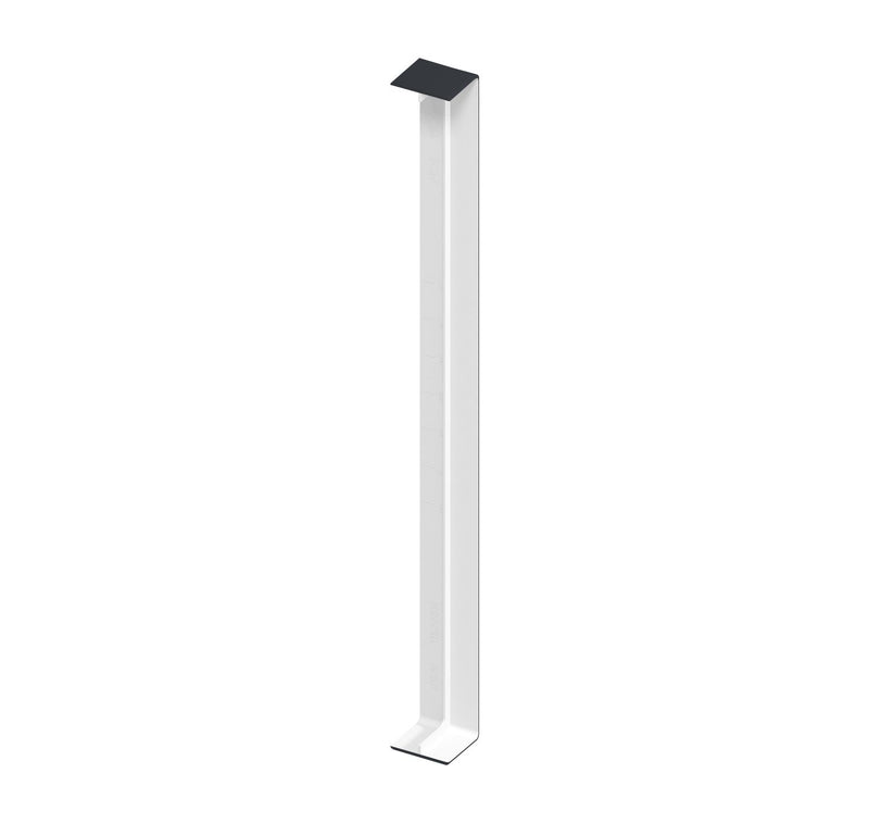 Anthracite Grey Smooth Fascia Double Ended Joining Trim (450mm Length)