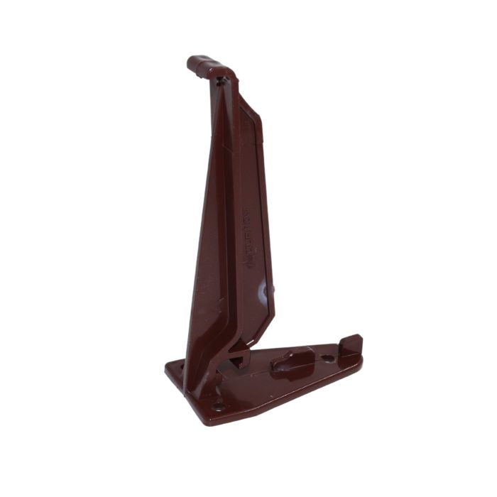 Brown Ogee Guttering Top Hung Fascia Bracket 135mm
