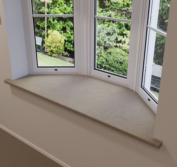 Cream Italian Slate Laminated Window Board