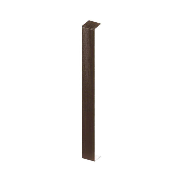 Rosewood Fascia Double Ended Corner Trim (450mm Length)