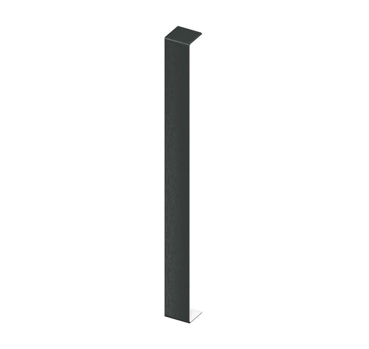 Anthracite Grey Woodgrain Fascia Double Ended Joining Trim (450mm Length)