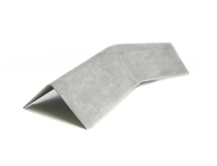 Fibre Cement - Flashings -  Cranked Barge Board - 1.3m long x 200mm - Natural Grey