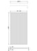 1000mm_x_1850mm_Fluted_Wetroom_Screen_Including_BAR_-_Dimensions