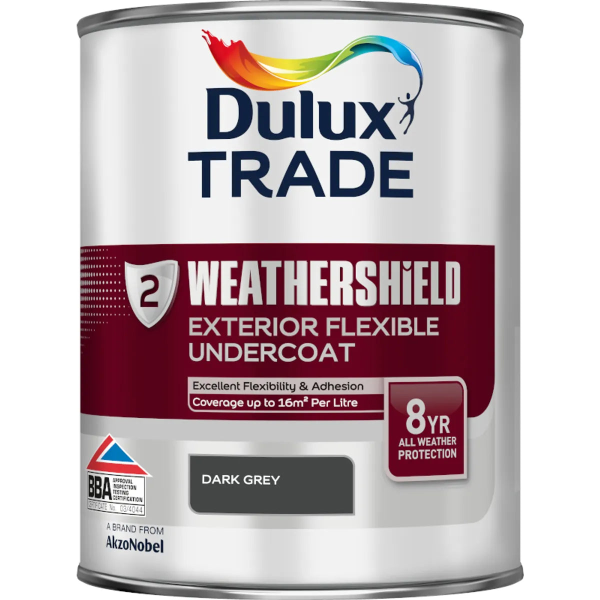Dulux Trade Weathershield Undercoat Dark Grey — Trade Superstore Online