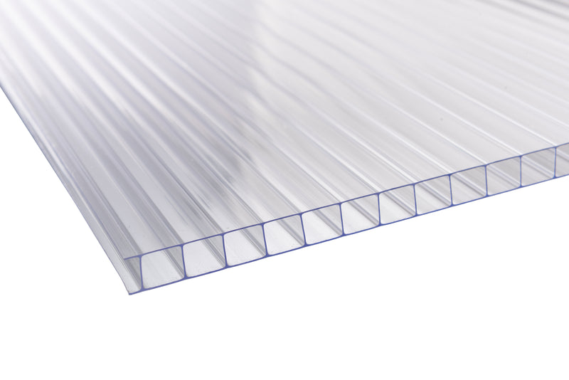 10mm Clear Twinwall Polycarbonate