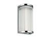 Jewel LED Wall Light - Chrome with Clear Glass Rods