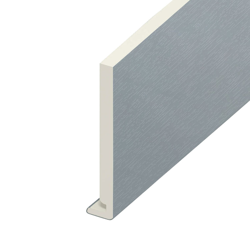 Moondust Grey Woodgrain Fascia Board (5m length)