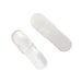 Curved Edge Window Sill Board End Cap | White