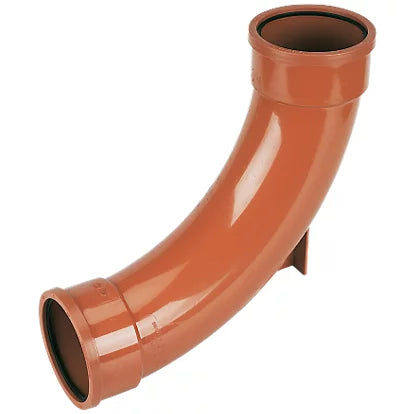 Double Socket Underground Rest Bend 110mm 90°