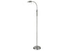 Milan LED Floor Lamp - Brushed Steel