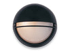Classic Wall Light - 190mm - Black with Opal Glass