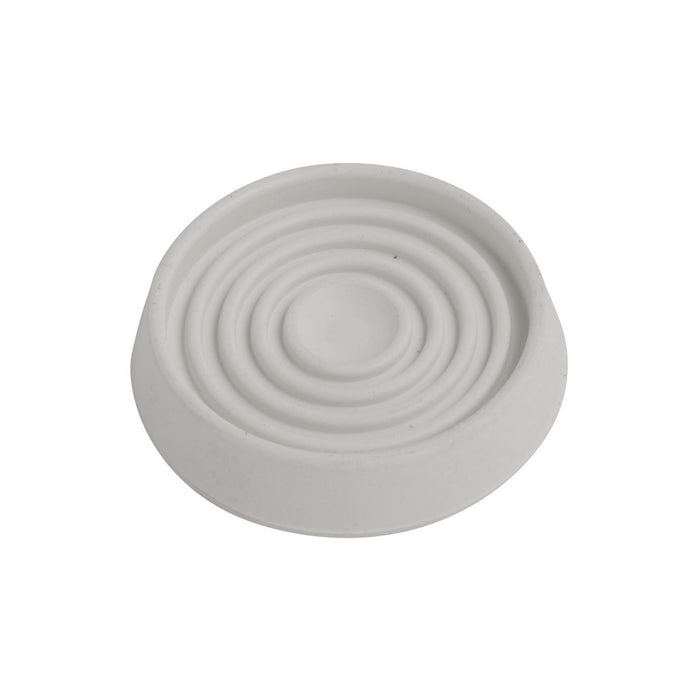 Caster Cup Cream Rubber 45mm