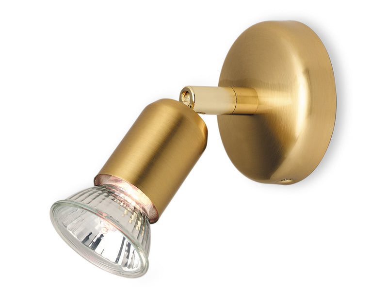 Runner Single Spot - Brushed Brass