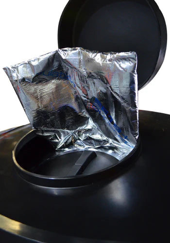 5100 Litre Cylindrical Insulated Water Tank - Non Potable - Black