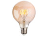 LED Vintage Lamp - Amber Glass - Bulb