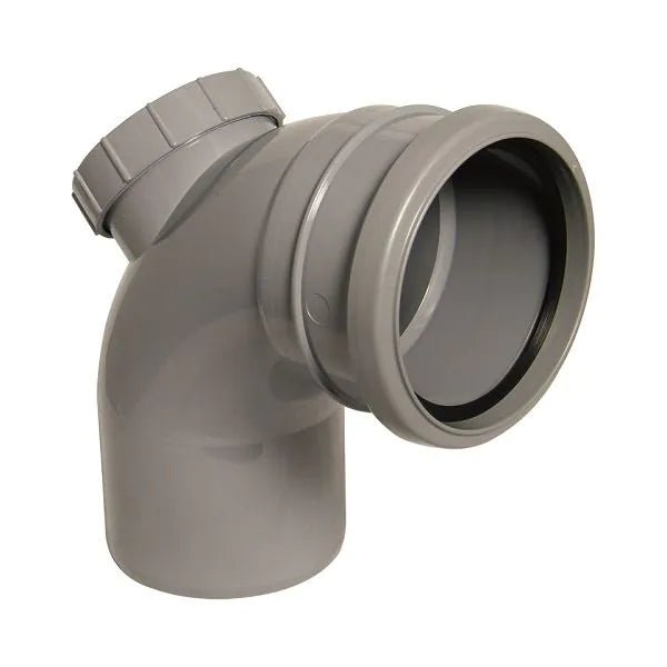 PVC Gutter - XtraFlo Top Access Bend 92.5° - 110mm