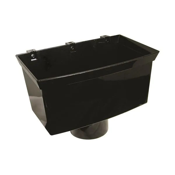 Outside Gutter Hopper PVC Gutter - XtraFlo Pipe Hopper - 110mm Diameter — Trade Superstore Online