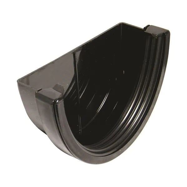 PVC Gutter - XtraFlo External Stop End - 170mm